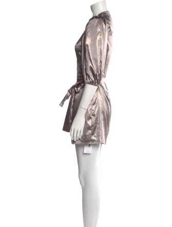 Reformation V-Neck Mini Dress