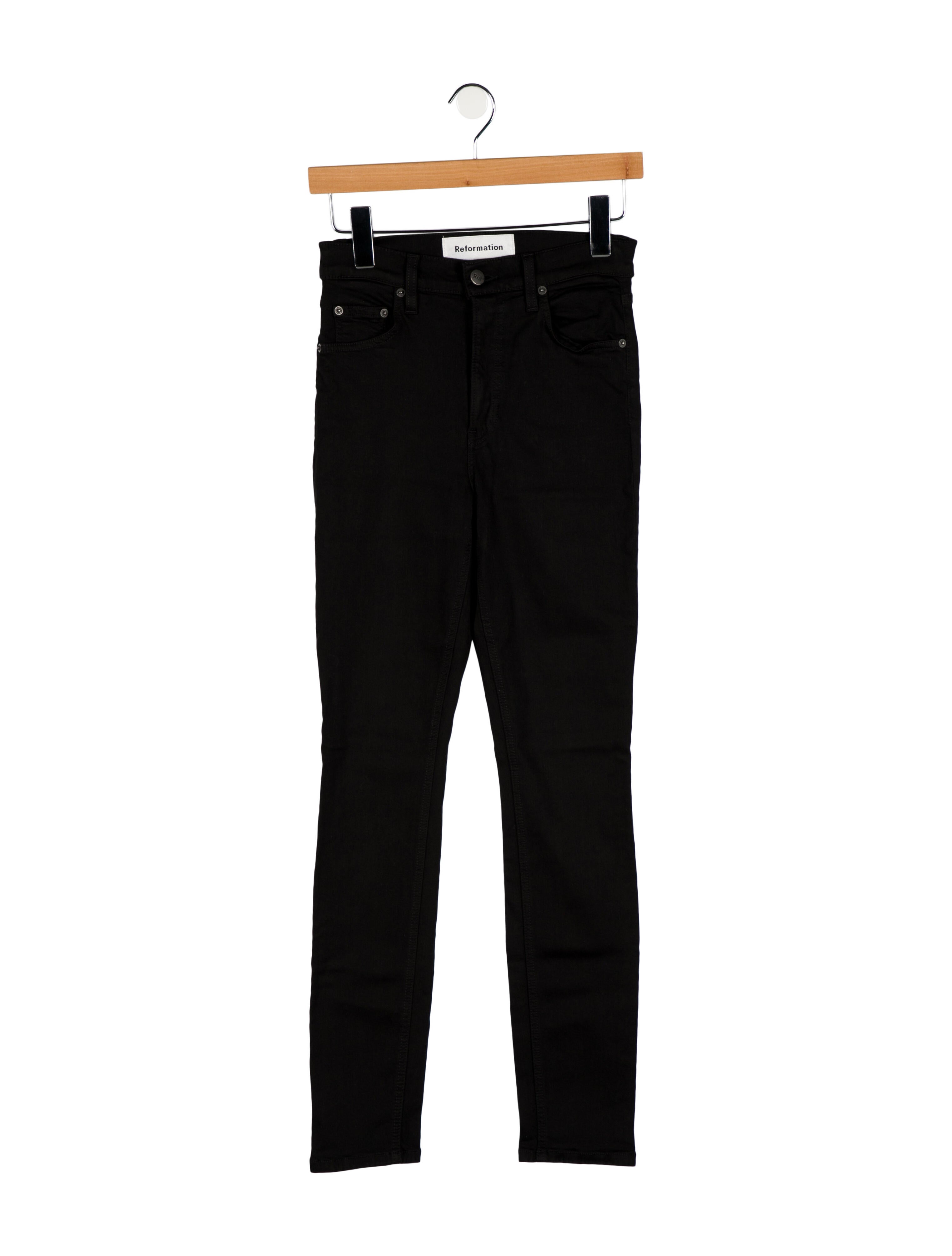 Reformation Mid-Rise Skinny Leg Jeans