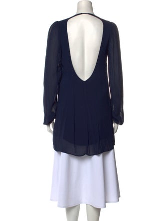 Reformation V-Neck Long Sleeve Tunic