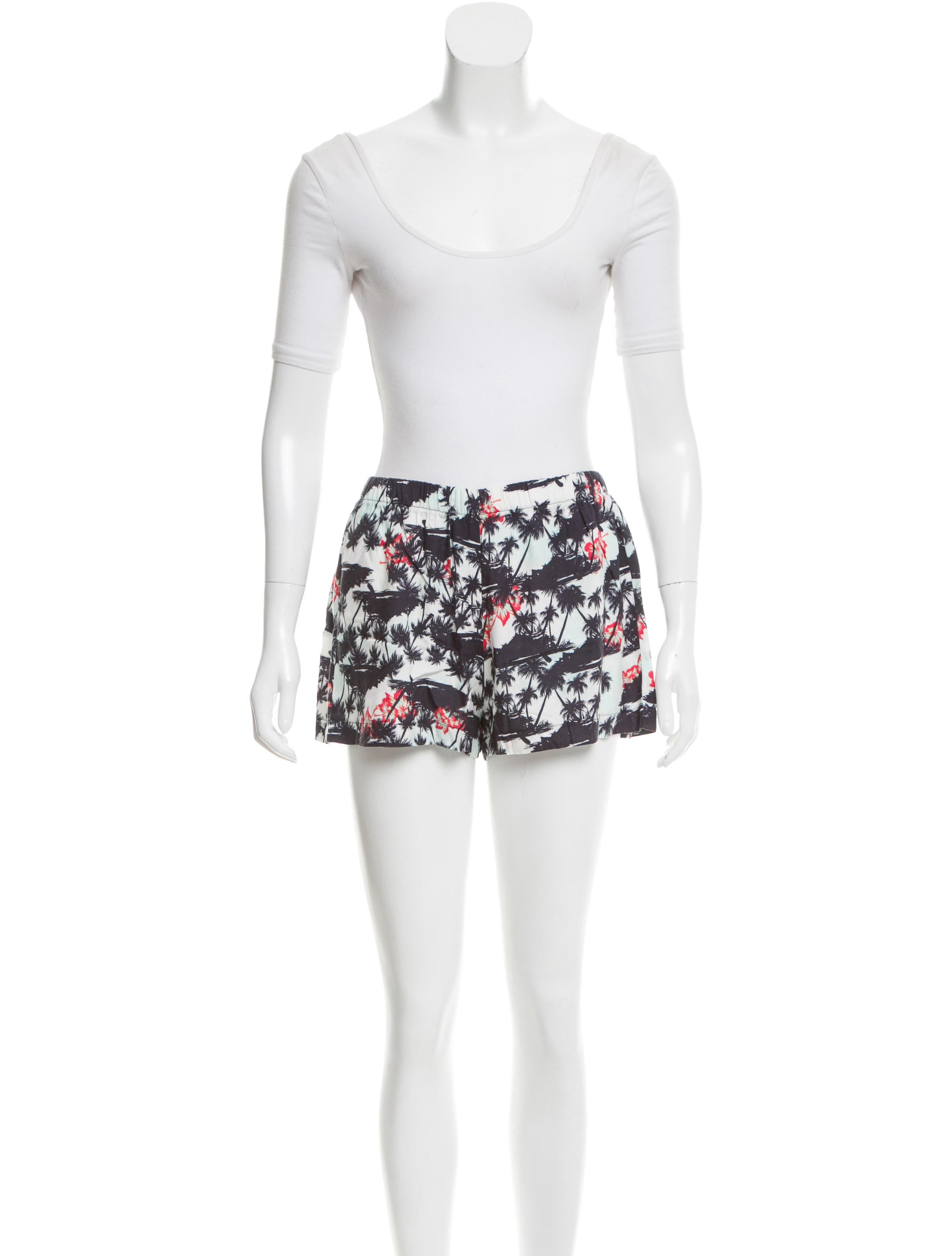 Reformation Hawaiian Print Pajama Set Clothing WRFMN20338 The