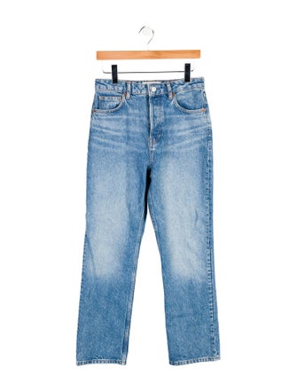 Reformation High-Rise Straight Leg Jeans
