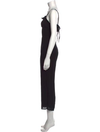 Reformation Square Neckline Jumpsuit