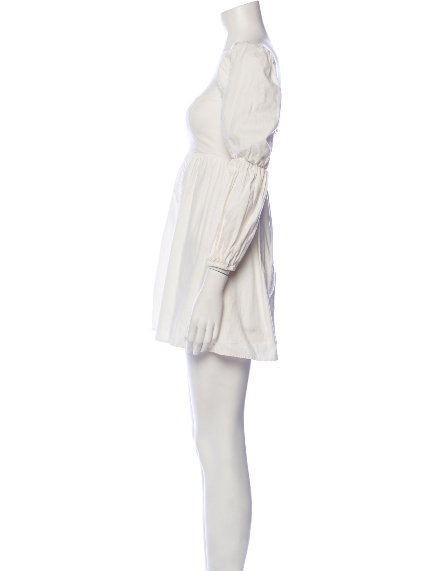 Reformation Square Neckline Mini Dress