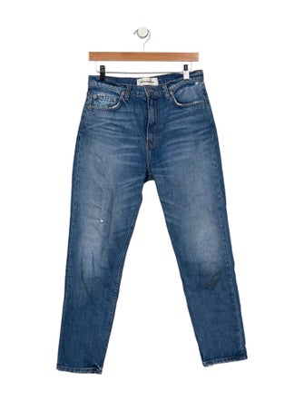 Reformation High-Rise Straight Leg Jeans