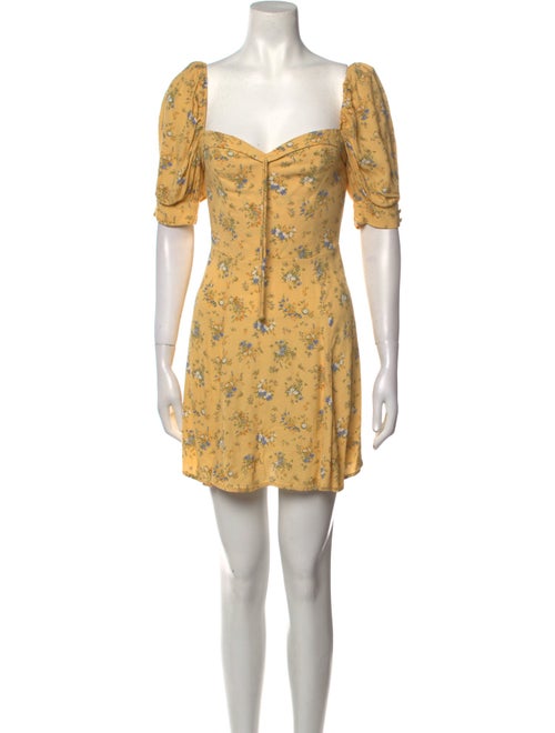 Reformation Mini Printed Dress