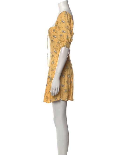 Reformation Mini Printed Dress