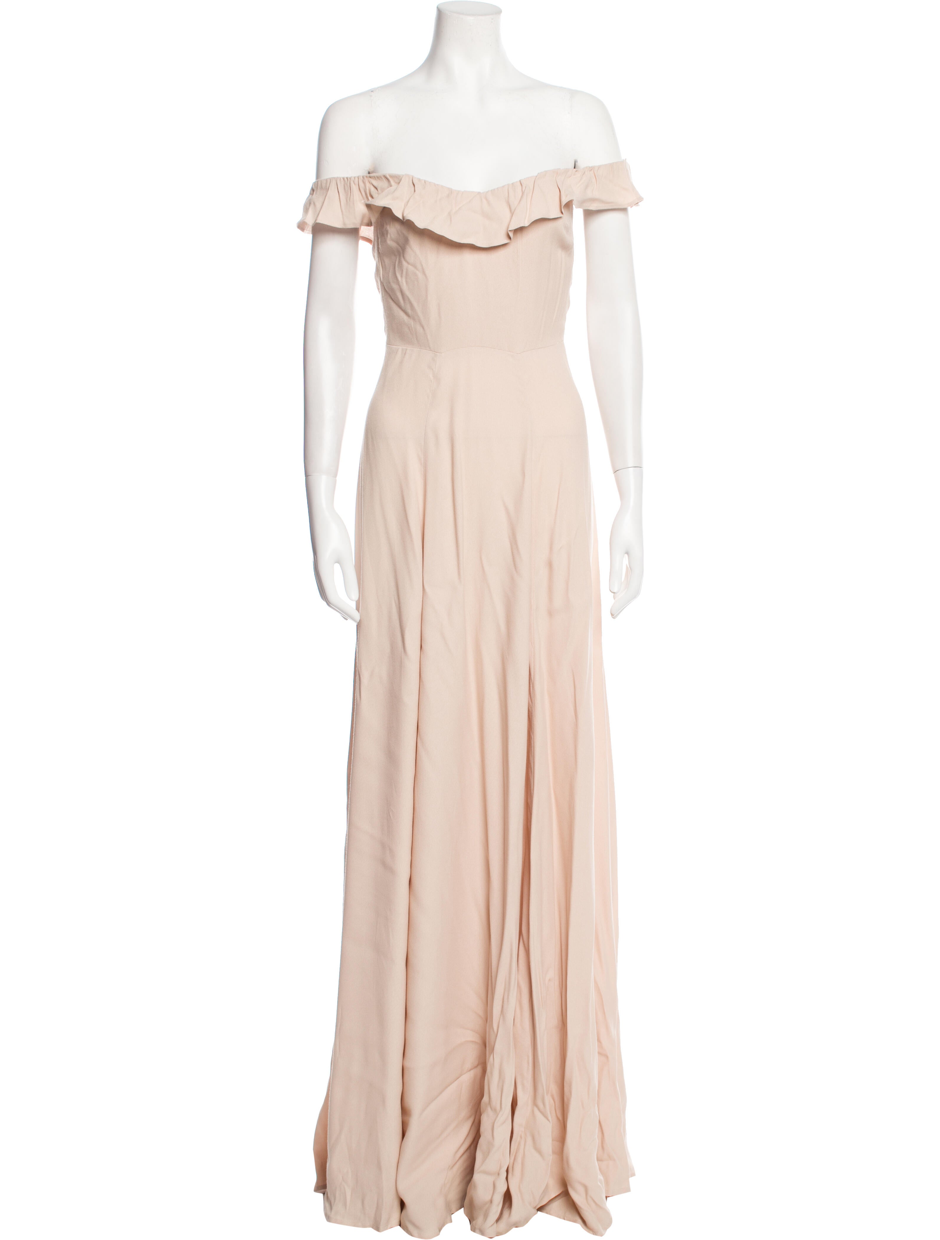 Reformation Off-The-Shoulder Long Dress w/ Tags