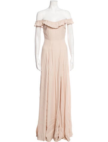 Reformation Dresses Off-The-Shoulder Long Dress US 0 | XS