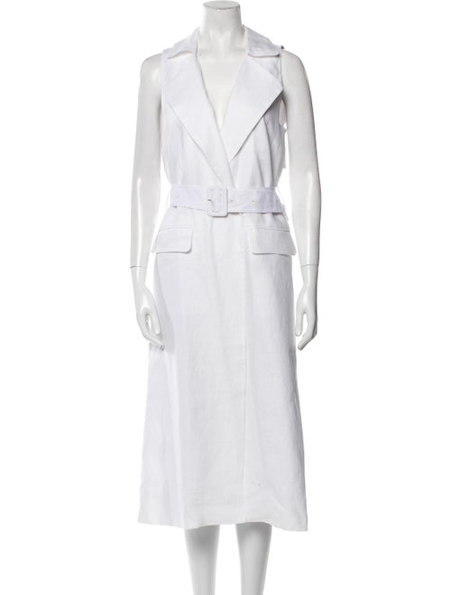 Reformation Linen Midi Length Dress