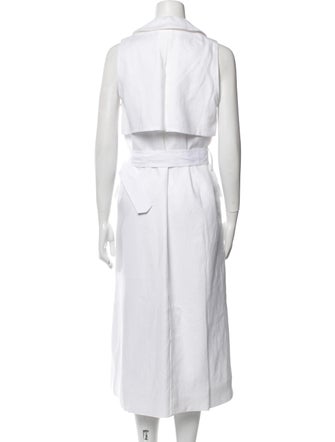 Reformation Linen Midi Length Dress