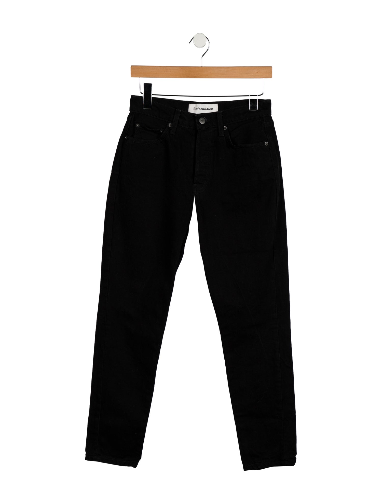 Reformation Mid-Rise Skinny Leg Jeans