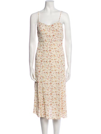 Reformation Floral Print Skirt Set