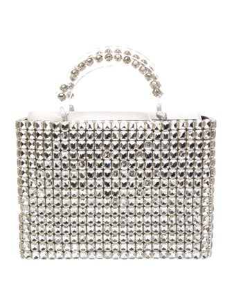 Reformation Crystal Top Handle Bag