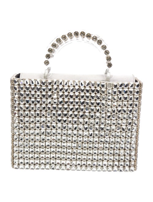 Reformation Crystal Top Handle Bag