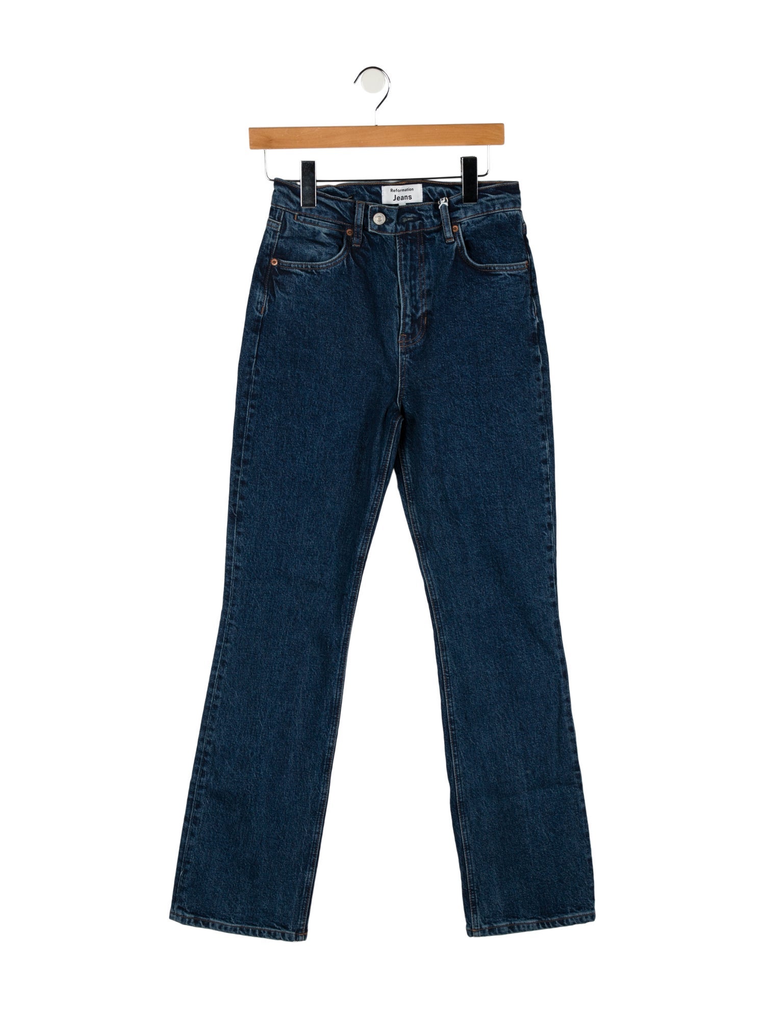 Reformation High-Rise Straight Leg Jeans