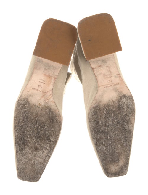 Reformation Suede Sock Boots