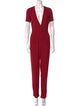 Reformation V-Neck Jumpsuit