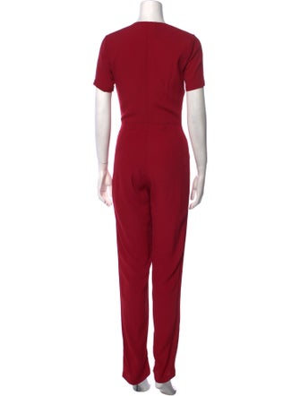 Reformation V-Neck Jumpsuit
