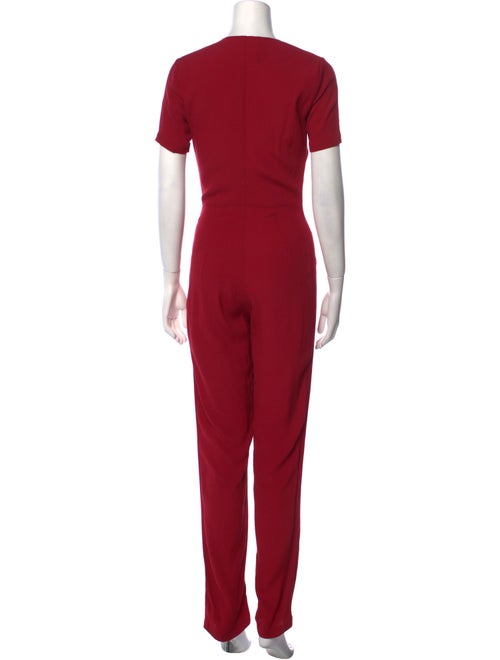 Reformation V-Neck Jumpsuit