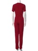 Reformation V-Neck Jumpsuit