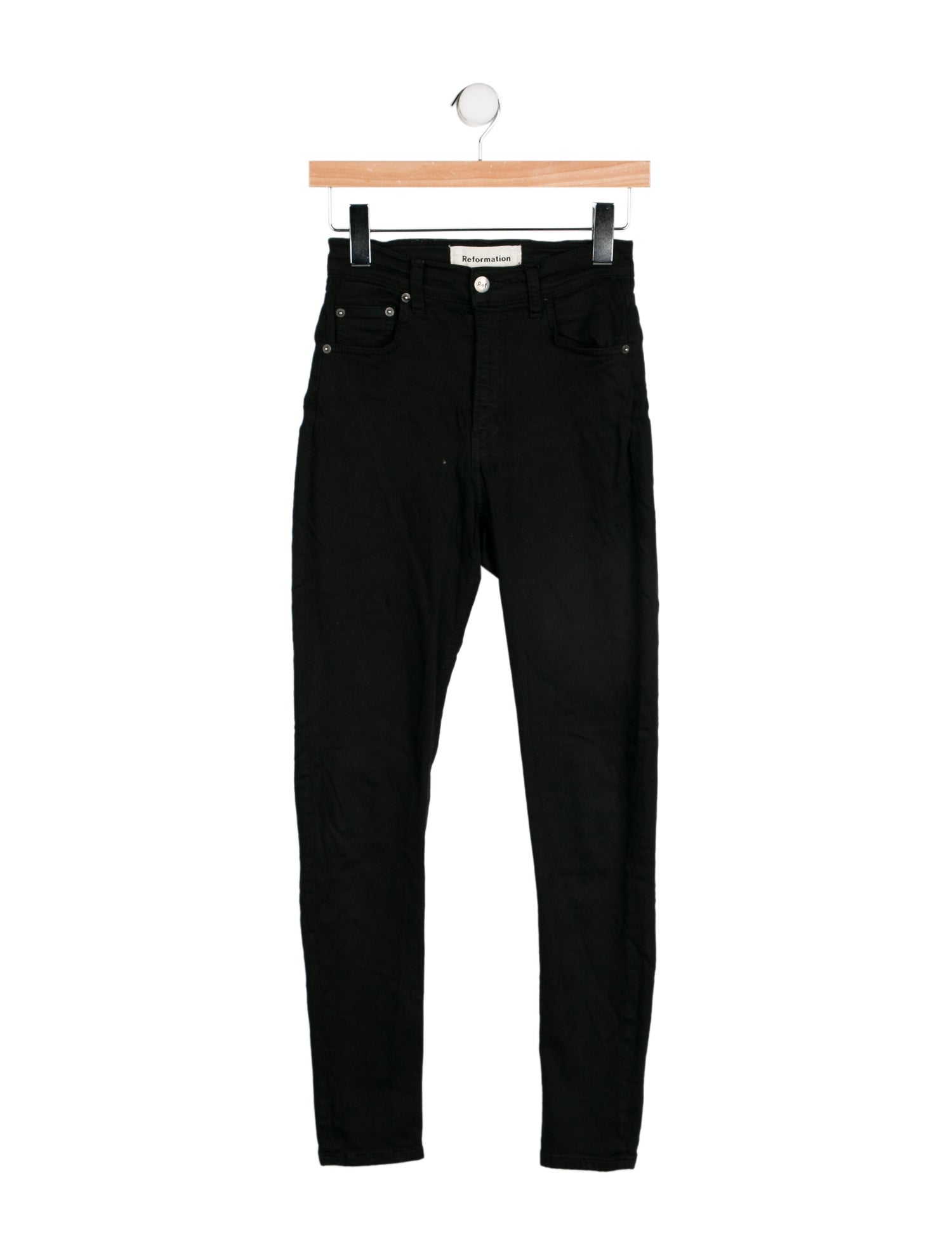 Reformation Mid-Rise Skinny Leg Jeans