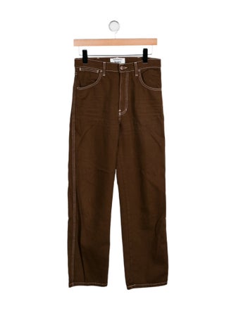 Reformation High-Rise Straight Leg Jeans