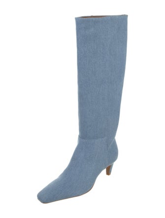 Reformation Denim Boots