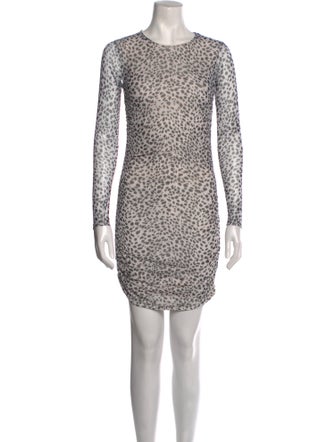 Reformation Crew Neck Mini Dress