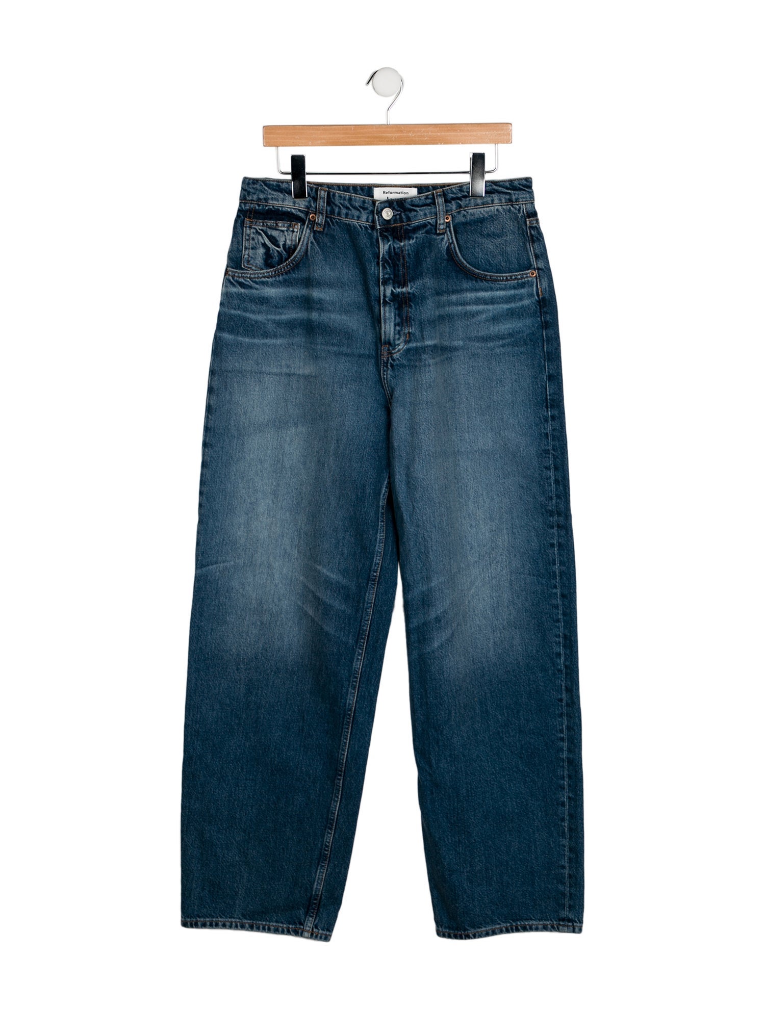 Reformation High-Rise Wide Leg Jeans