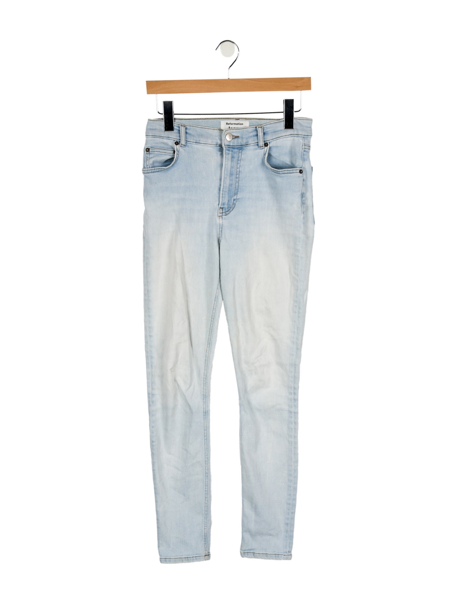 Reformation High-Rise Skinny Leg Jeans