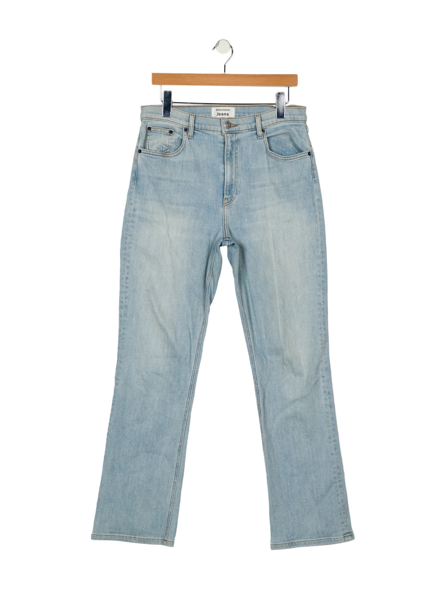 Reformation High-Rise Wide Leg Jeans