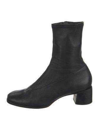 Reformation Leather Sock Boots