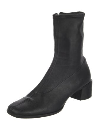 Reformation Leather Sock Boots