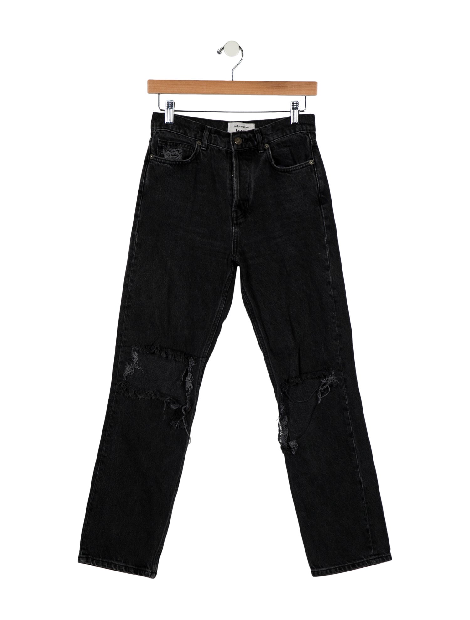 Reformation High-Rise Straight Leg Jeans