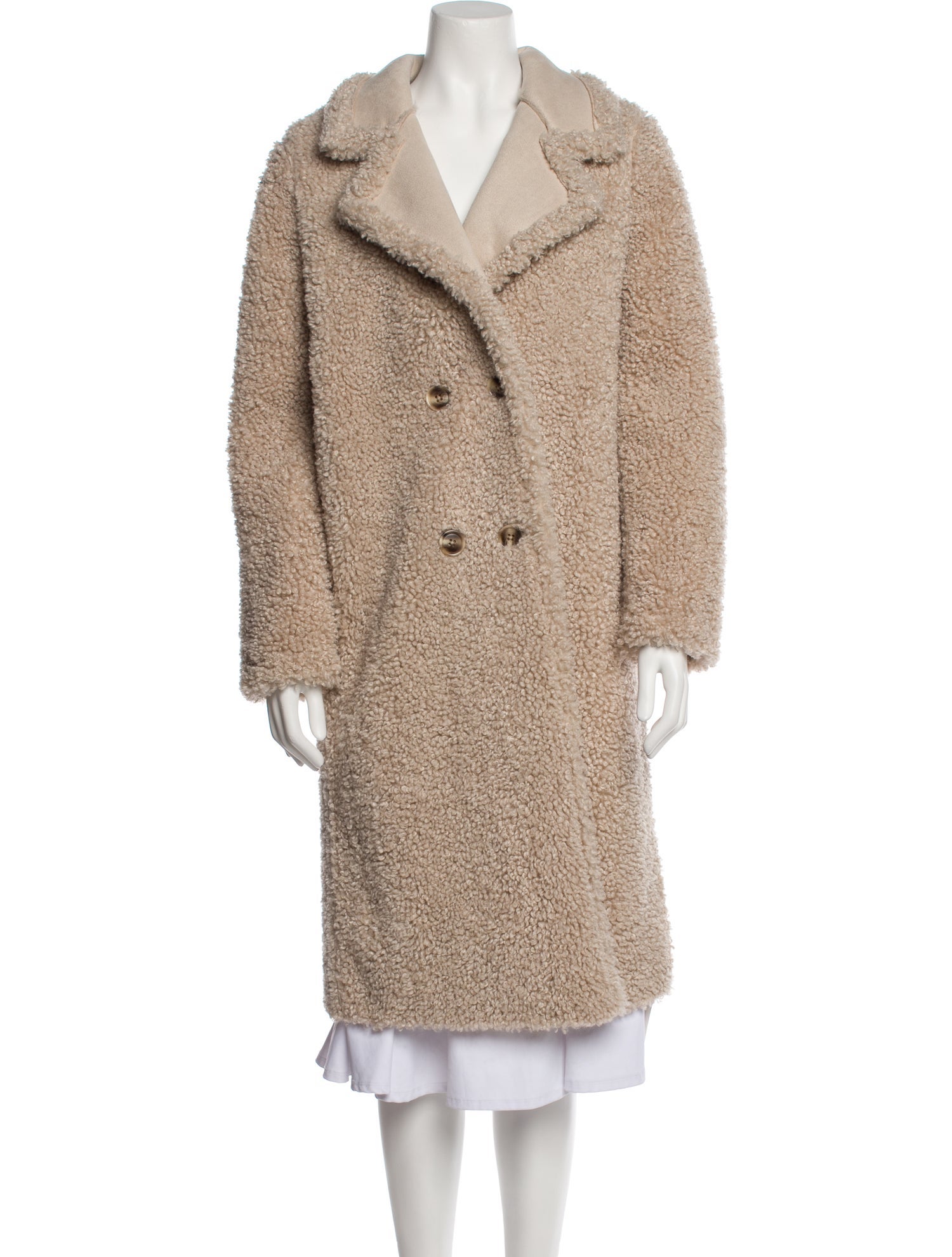 Reformation Faux Fur Coat