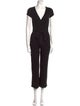 Reformation V-Neck Jumpsuit