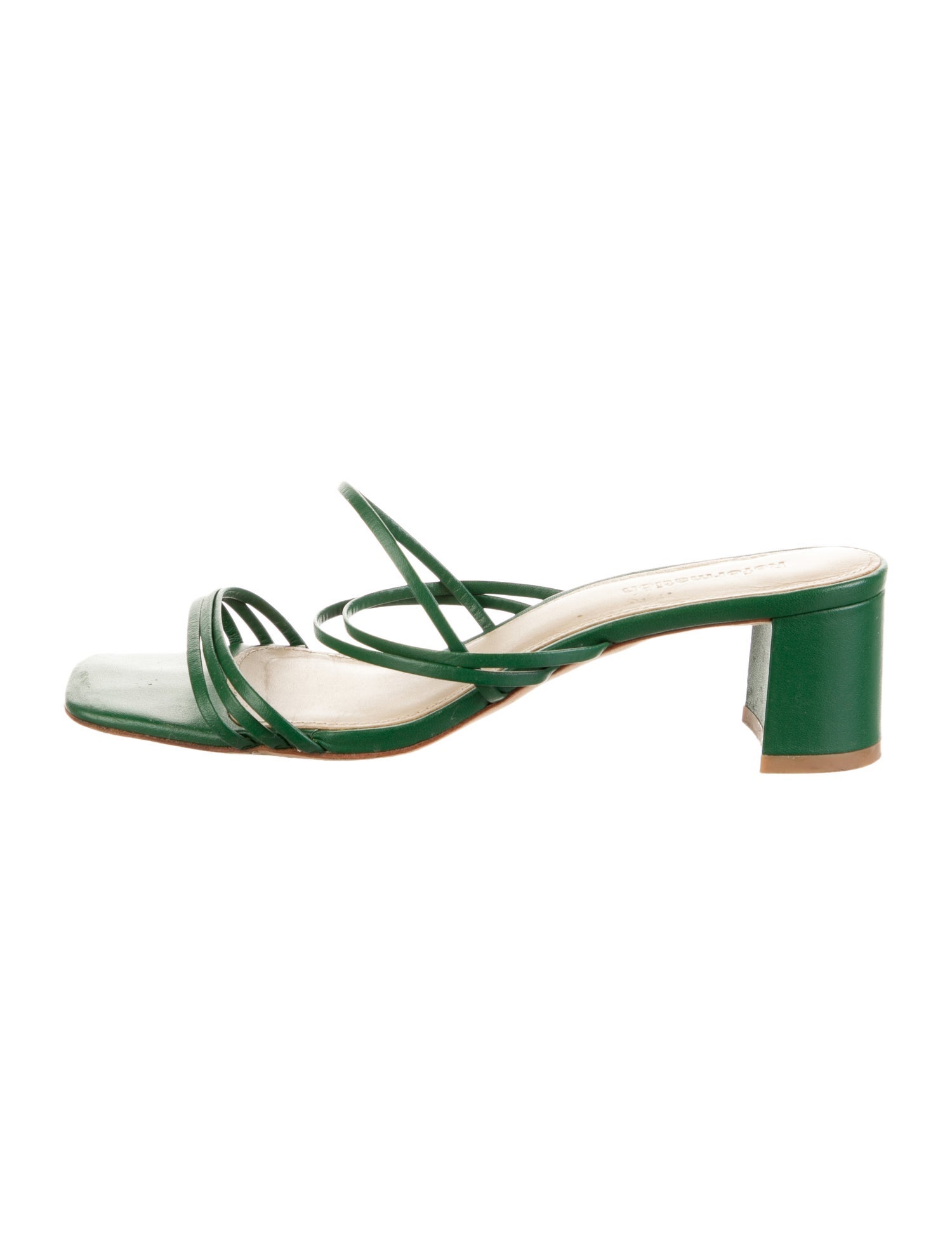 Reformation Leather Slides
