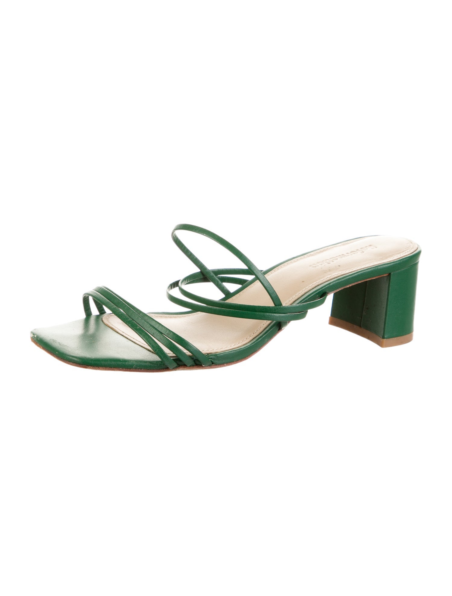 Reformation Leather Slides