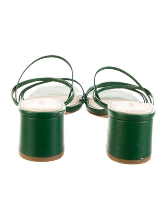 Reformation Leather Slides