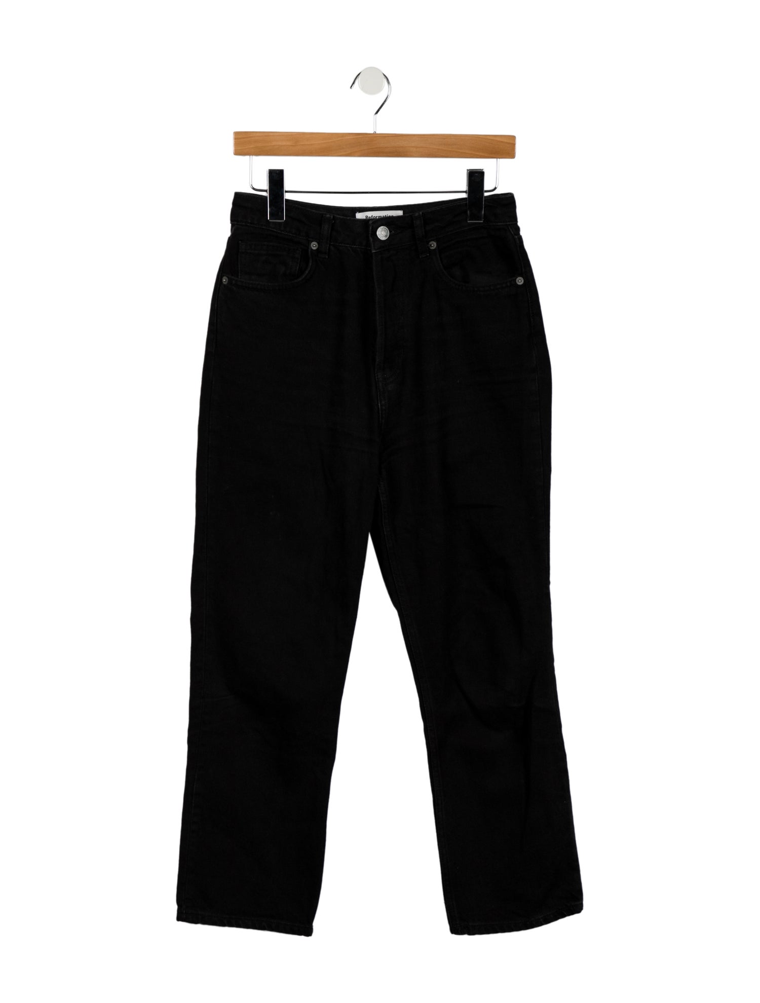 Reformation High-Rise Straight Leg Jeans