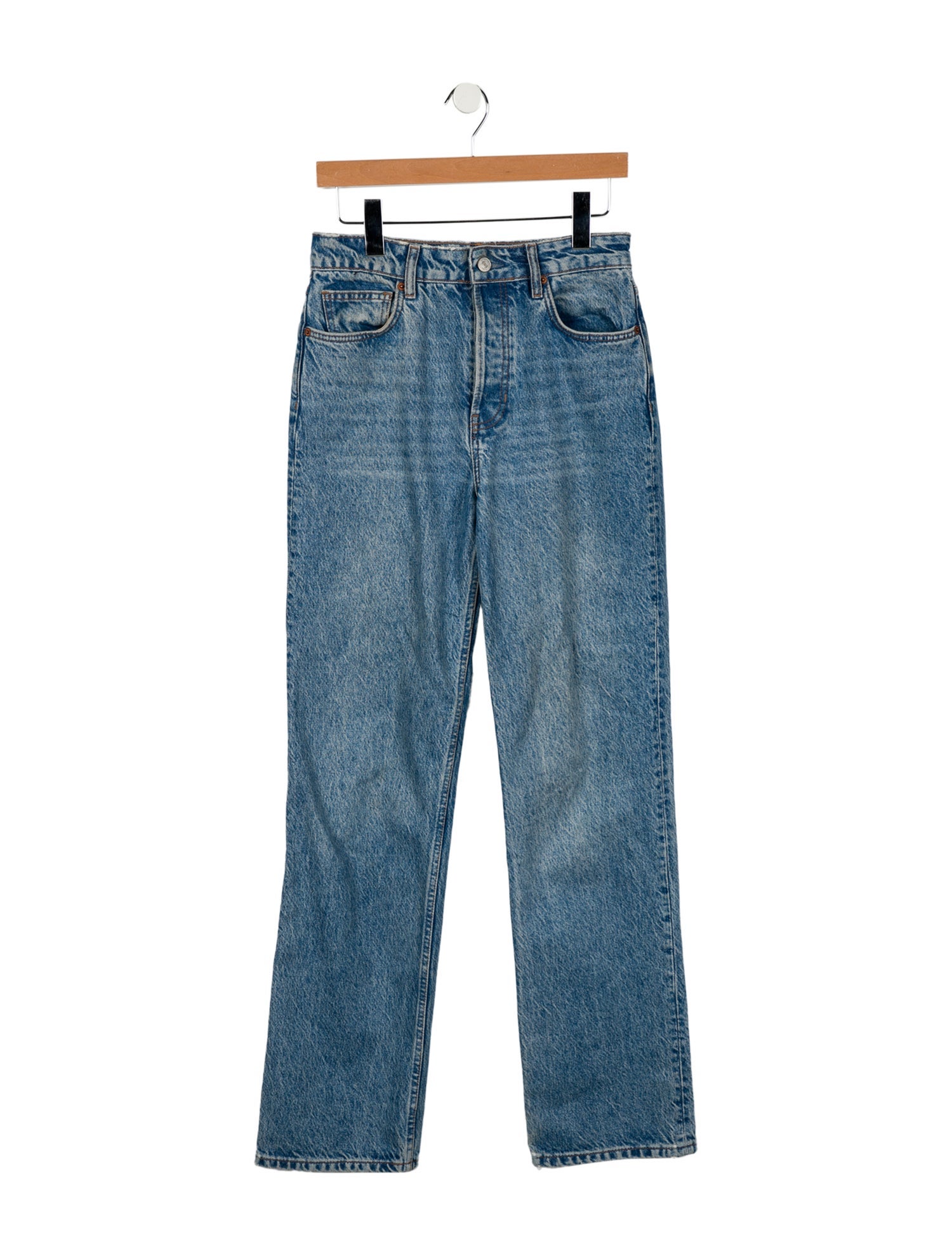 Reformation High-Rise Straight Leg Jeans