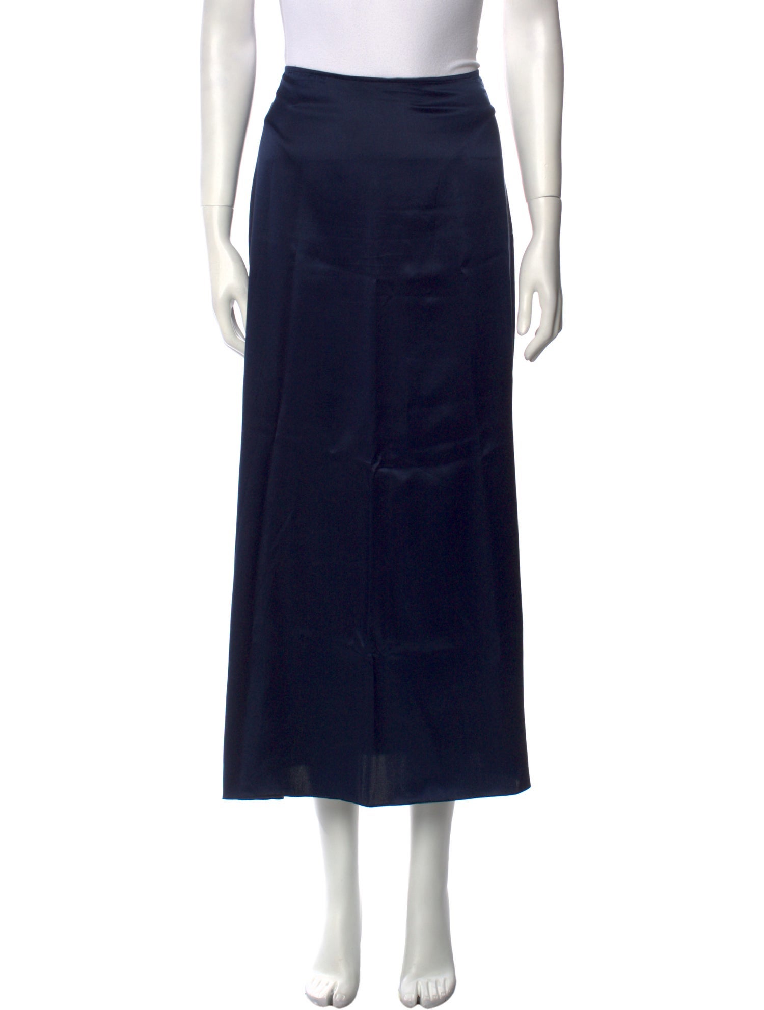 Reformation Silk Midi Length Skirt