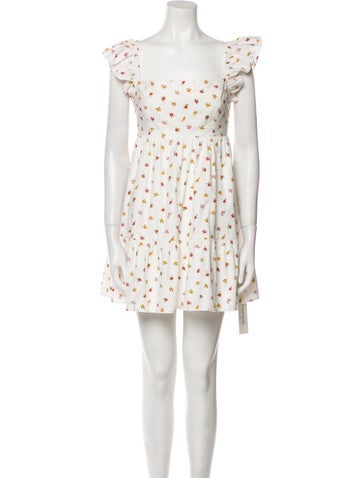 Reformation Dresses Floral Print Mini Dress M