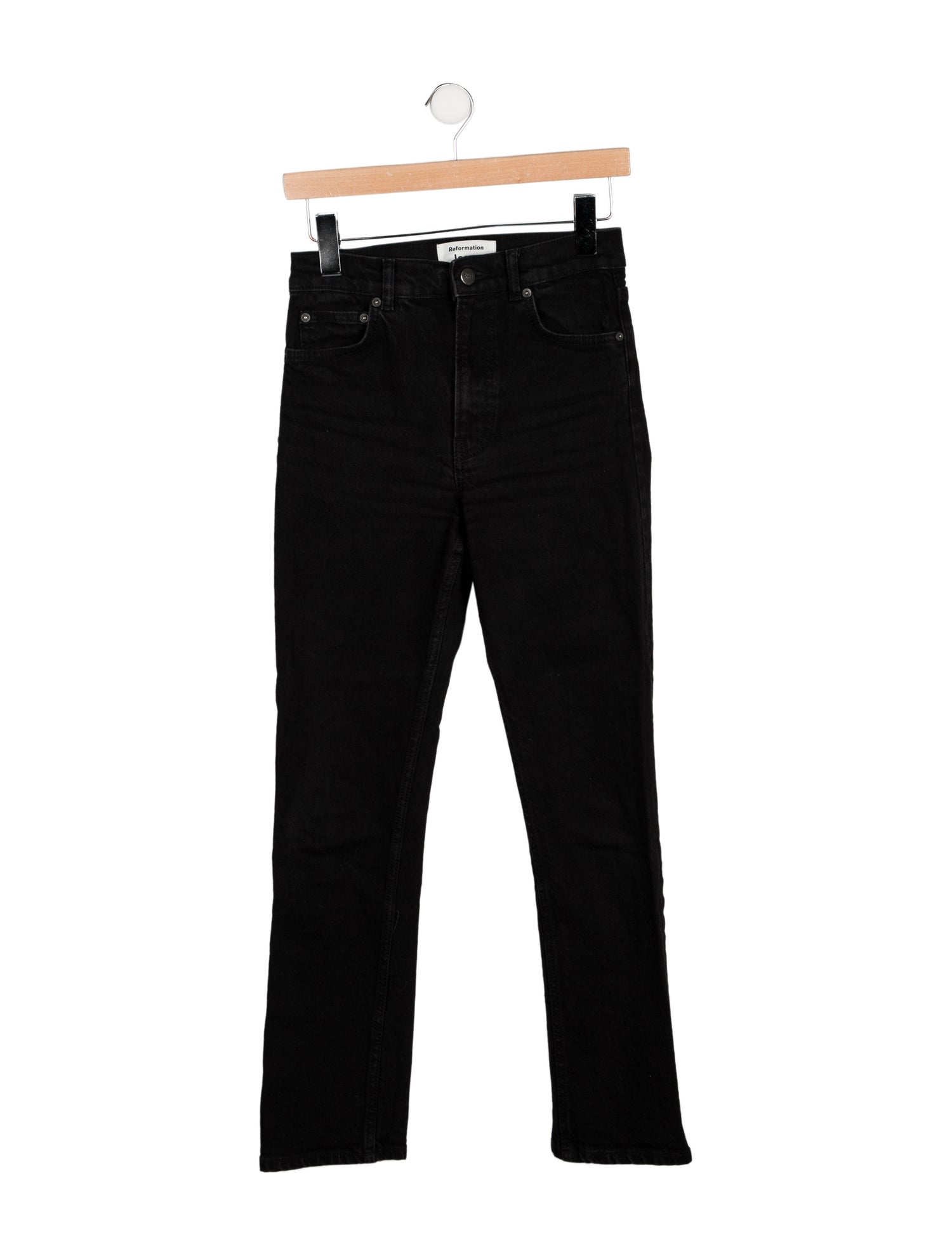 Reformation High-Rise Straight Leg Jeans