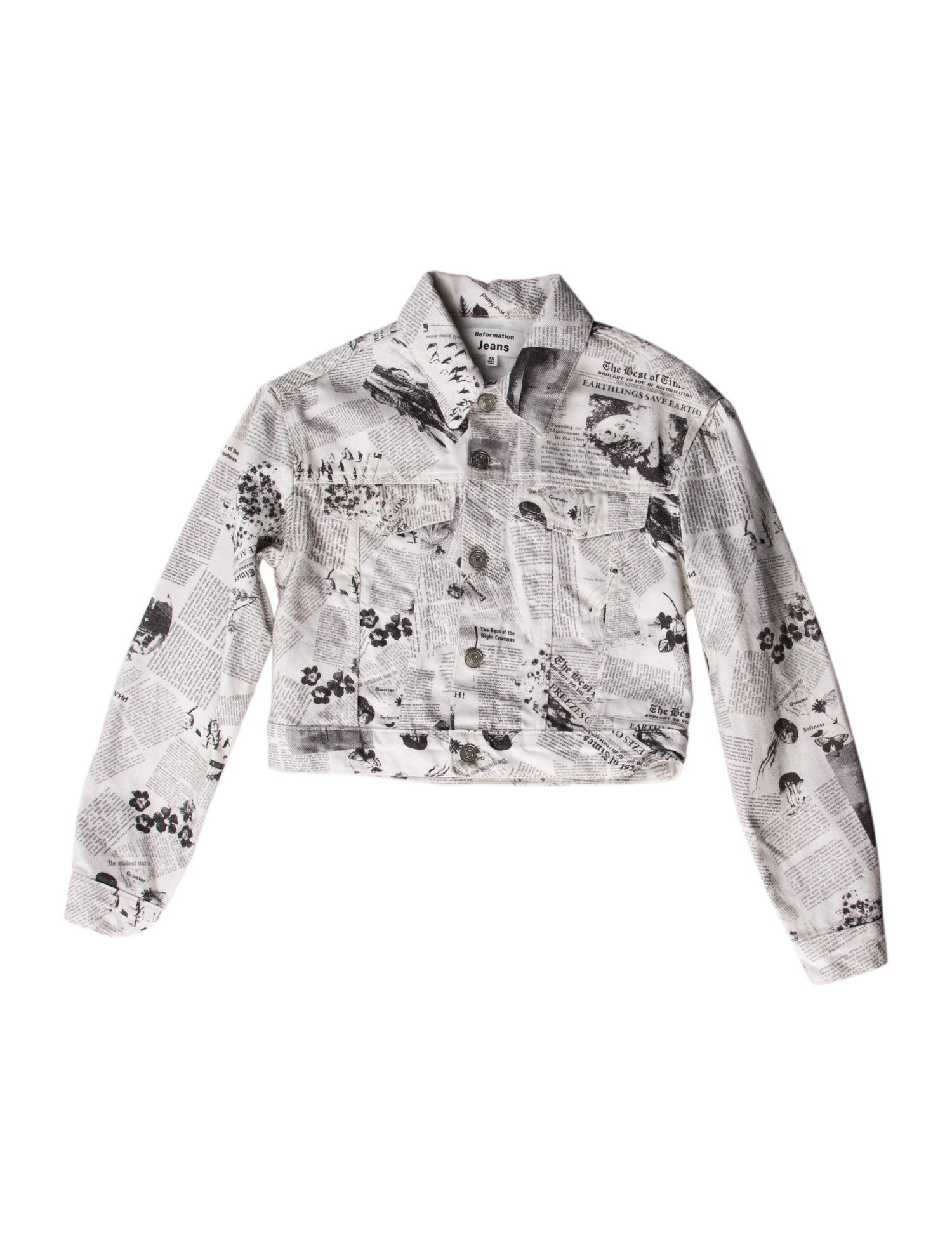Reformation Printed Jacket