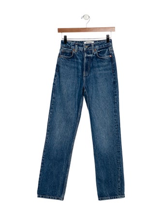 Reformation 57% regeneratively grown cotton Wide Leg Jeans