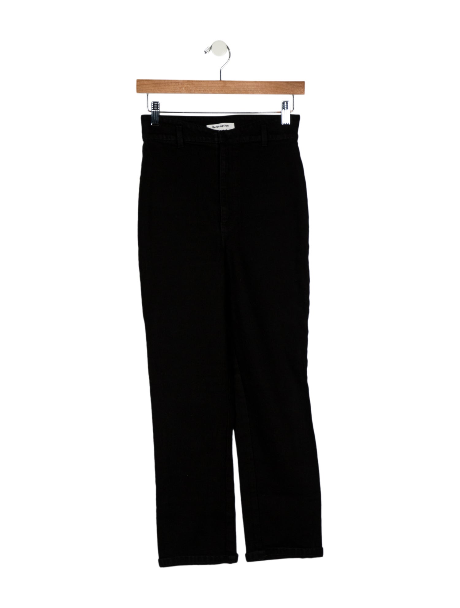 Reformation High-Rise Straight Leg Jeans