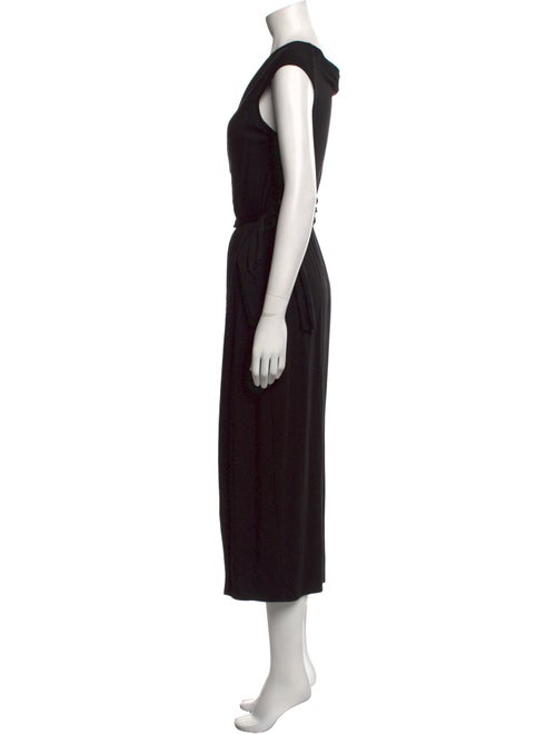 Reformation V-Neck Long Dress