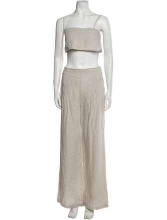 Reformation Linen Pant Set