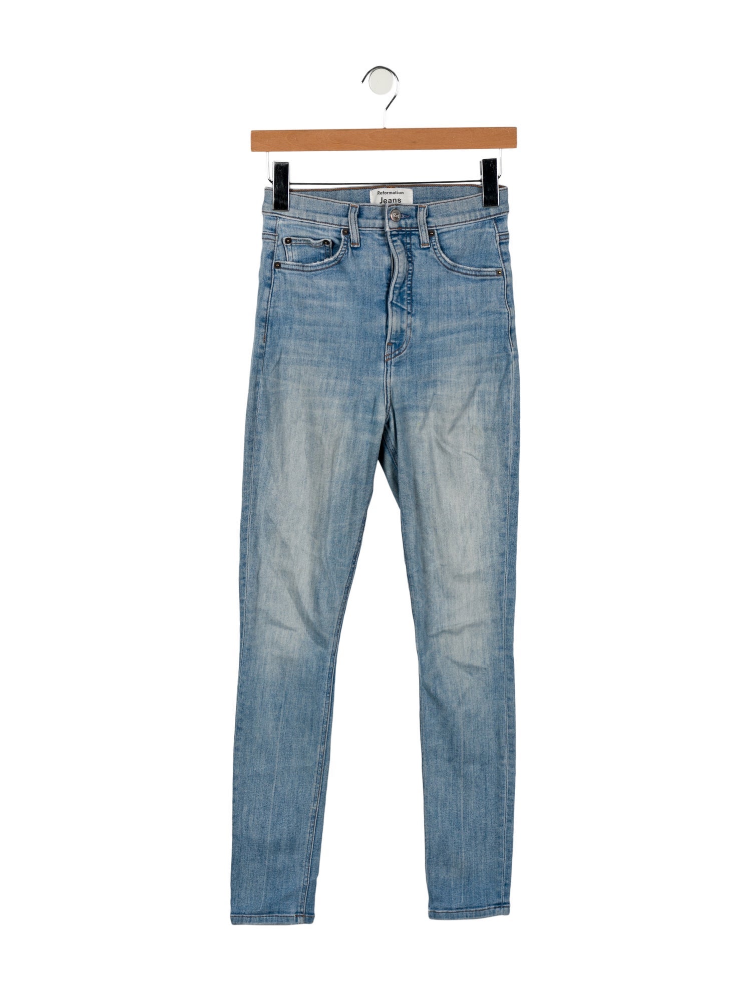 Reformation High-Rise Skinny Leg Jeans